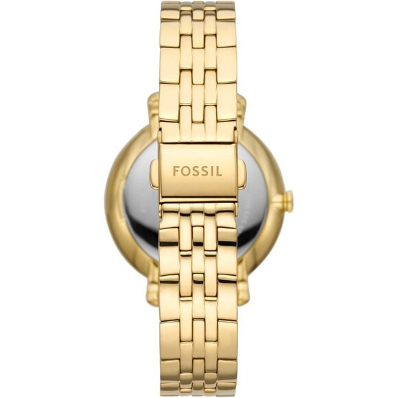Women\'s Gold Jacqueline Quartz Stainless Steel Three Hand Bracelet Watch